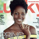 Lupita Nyong’o on the cover of Lucky magazine’s March 2015 issue
Lucky